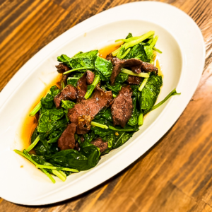 生炒牛肉